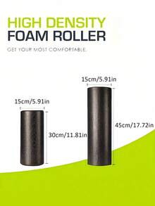 High Density EPP Foam Roller For Muscle Relaxation And Flexibility Training, Full Body Exercise Massage Back Roller, Deep Tissue Muscle Massager, Suitable For Yoga, Pilates, Stretching, Fitness Workout, Gym Training Equipment, Essential Yoga Accessory - Multicolor - View 9