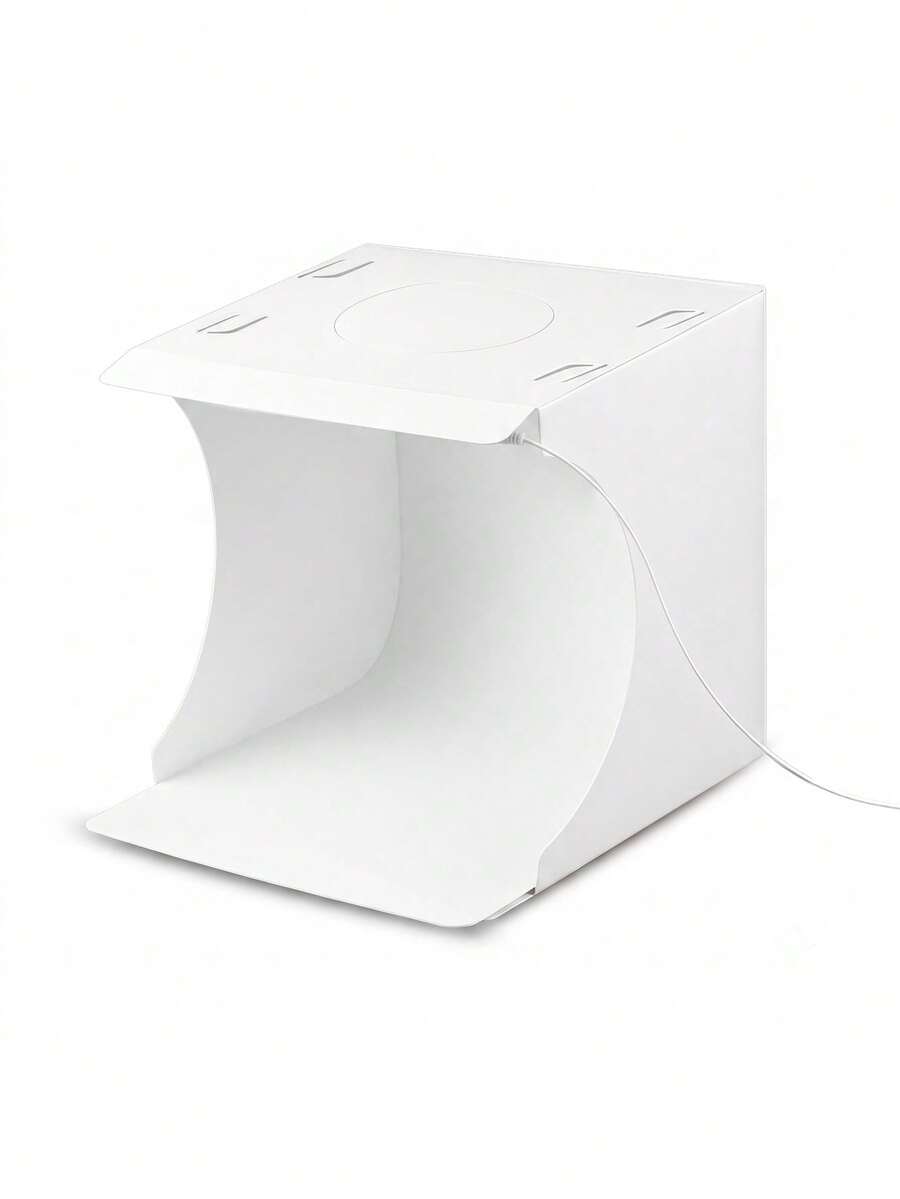 Redlemon Portable Semi-Professional Photography Softbox (24x23x22cm), Photo Studio Kit - Black - View 1