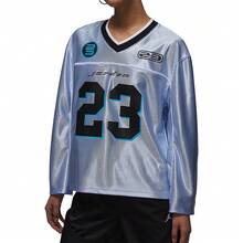 Nike Authentic JORDAN Women's Printed Fashion Basketball Sports Long Sleeve HF9460-407 - HF9460-407 - View 7