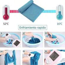 3-Pack Quick-Dry Microfiber Sports Towel For Gym - Multicolor - View 8