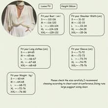 Modische Damen Chiffon Langarm Bluse, tiefer V-Ausschnitt halbtransparentes Top, geeignet für formelle Anlässe - Beige - Übersicht 6
