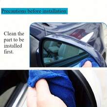 2 Packs Car Rearview Mirror Rain Visor, Car Side Mirror Rain Eyebrow, Waterproof Car Rearview Mirror Rain Shield, Universal Fit For Sedans, Trucks, And SUVs - 2pcs Rearview Mirror Rain Guards - View 9