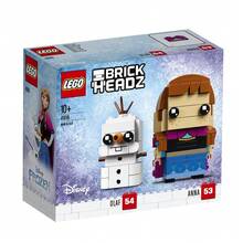 LEGO Building Blocks 41618 BrickHeadz Anna & Olaf Building Blocks Toy - Clear - View 6