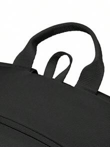 Skechers Unisex Durable Water-Resistant Large Capacity Student Backpack With Multiple Compartments For School And Commuting, Minimalist Design, Size: Approx. 47x32x15cm - Black - View 5