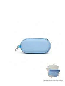 EVA Double-Layer Hard Shell Glasses Case, Portable Anti-Pressure Anti-Scratch Glasses Storage Box, High-End Women's Glasses Protective Case, Mother's Day Valentine's Day Gift - Multicolor - View 8