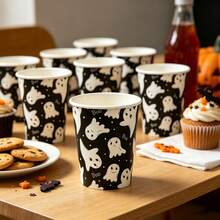 20/10pcs, Halloween Theme, Ice Cream Cups, Suitable For Restaurant Decoration, Halloween Party, Halloween Decorations - Multicolor - View 4
