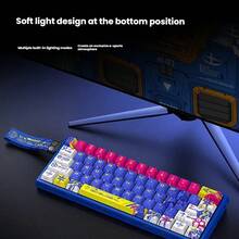 T-WOLF Magnetic Switch Mechanical Keyboard 8KHz Polling Rate Full Aluminum CNC Hollow Magnetic King Switch HIFI Mahjong Sound RGB Backlit Gaming Keyboard - View 9