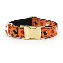 Halloween Print Dog Collar, Adjustable Soft Fabric Pet Collar, Suitable For Halloween, Back To School, Seasonal Wear, Daily Dog Walking And Holiday Gifts, Fits Small/Medium/Large Dogs - Multicolor - View 54