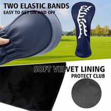 Blue Golf Club Headcover: Durable Golf Accessory Club Protection Cover, Provides Optimal Protection For Golf Clubs, Best Choice For Golfers - Blue - View 5