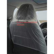 1/3/4/6/8/10pcs Disposable Safety Seat Covers, Transparent Dustproof Waterproof Stain-Resistant Universal Protective Film, Suitable For Cars, Trucks And Various Safety Seats, Lightweight Foldable, High-Quality PE Material - Multicolor - View 11