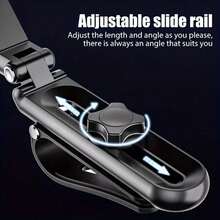 1pc Fashionable Car Phone Holder, Multi-Functional, Suitable For Navigation, Universal Car Accessory - Multicolor - View 3