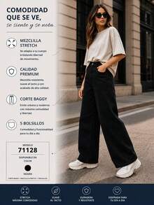 Women Jeans - Black - View 4