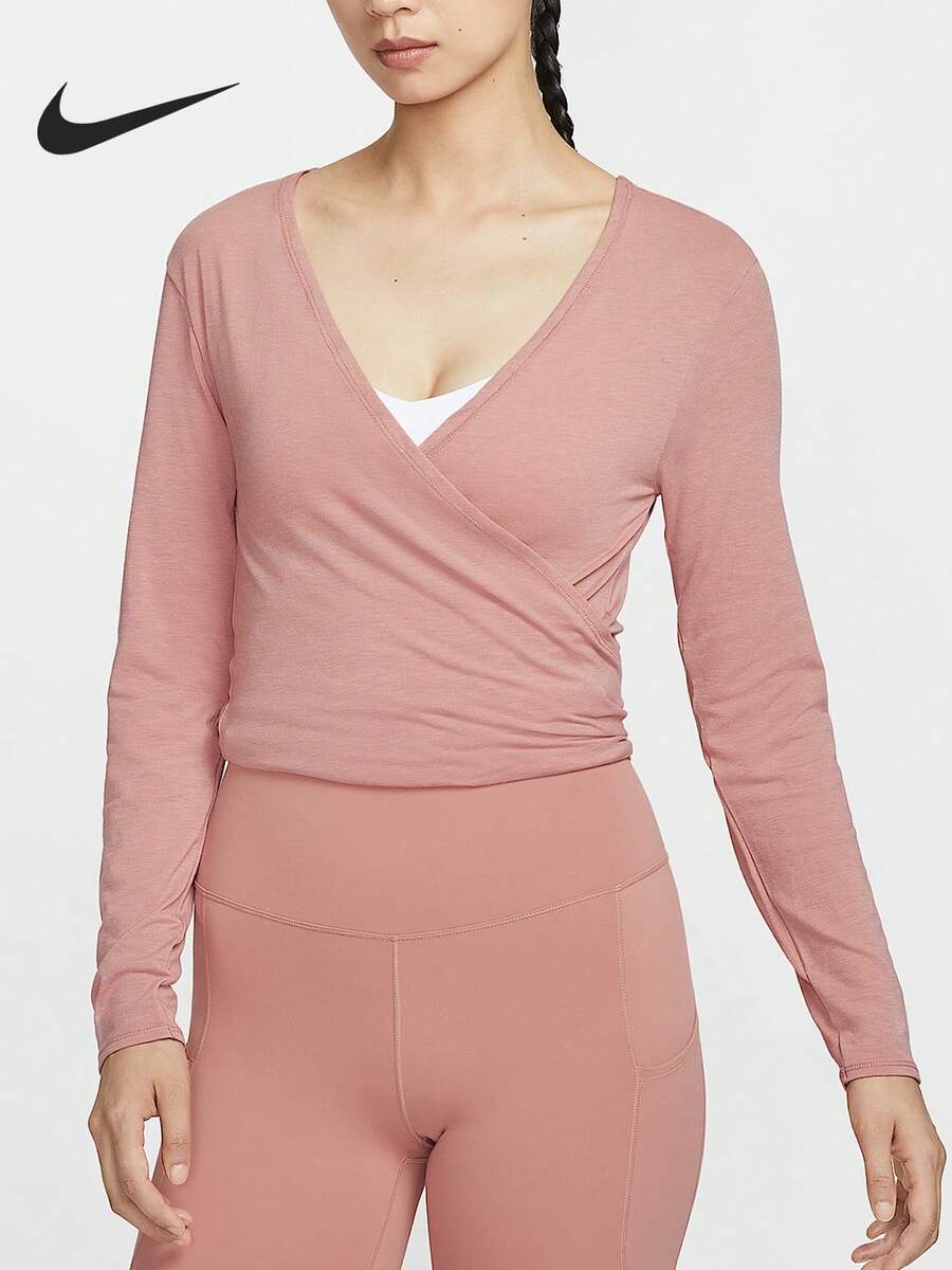 Nike/Authentic 2025 Women's Training Fitness Breathable Slim Fit Knit Long Sleeve HV3658-685 - HV3658-685 - View 1