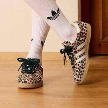 Adidas SAMBA OG "T-Head" Classic Leopard Print Sports Shoes Training Shoes - Multicolor - View 3