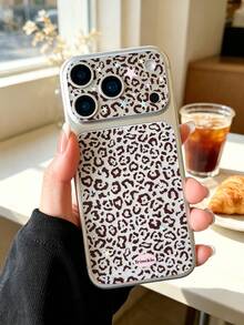 Y2K Leopard Print 17 Pro Max 16 Pro Phone Skin, Beast Pattern Electrostatic Adsorption Back Film, Removable Phone Decorative Sticker, Fashionable Phone Back Shell Film, Retro Aesthetic Design, Ultra-Thin Scratch-Resistant Phone Protection Accessory, Suitable For Girls - Multicolor - View 8