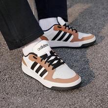 Adidas ENTRAP American Campus Style Youthful Retro Basketball Skate Shoes JQ3923 - Coffee Brown - View 7