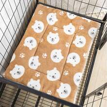 Thickened Warm Pet Sleeping Mat For Dogs And Cats, Winter Fleece Blanket, All-Season Dog Bed Pad, Random Color - Random Color - View 5
