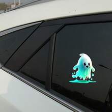 Water Droplet Elf 2D Flat Vinyl Sticker, Waterproof Sun Resistant Self-Adhesive Decal For Car Truck Motorcycle Skateboard Window Glass - A - View 5