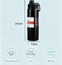 Vacuum Flasks & Thermoses - Black - View 2