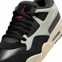 NIKE Air Jordan 4 RM Men's Trainers Sneakers Variant 1 - Black Gym Red Sail - View 7