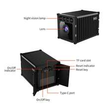 Kamera Pengawasan HD 1080P Nirkabel, Kamera WiFi Nirkabel dengan Baterai 800mAh, Konektivitas Aplikasi Smartphone, Penglihatan Malam, Deteksi Gerakan, Pengisian Daya Melalui Type-C, Berbagi Video Langsung, Penyimpanan Cloud Opsional. - Putih - View 13