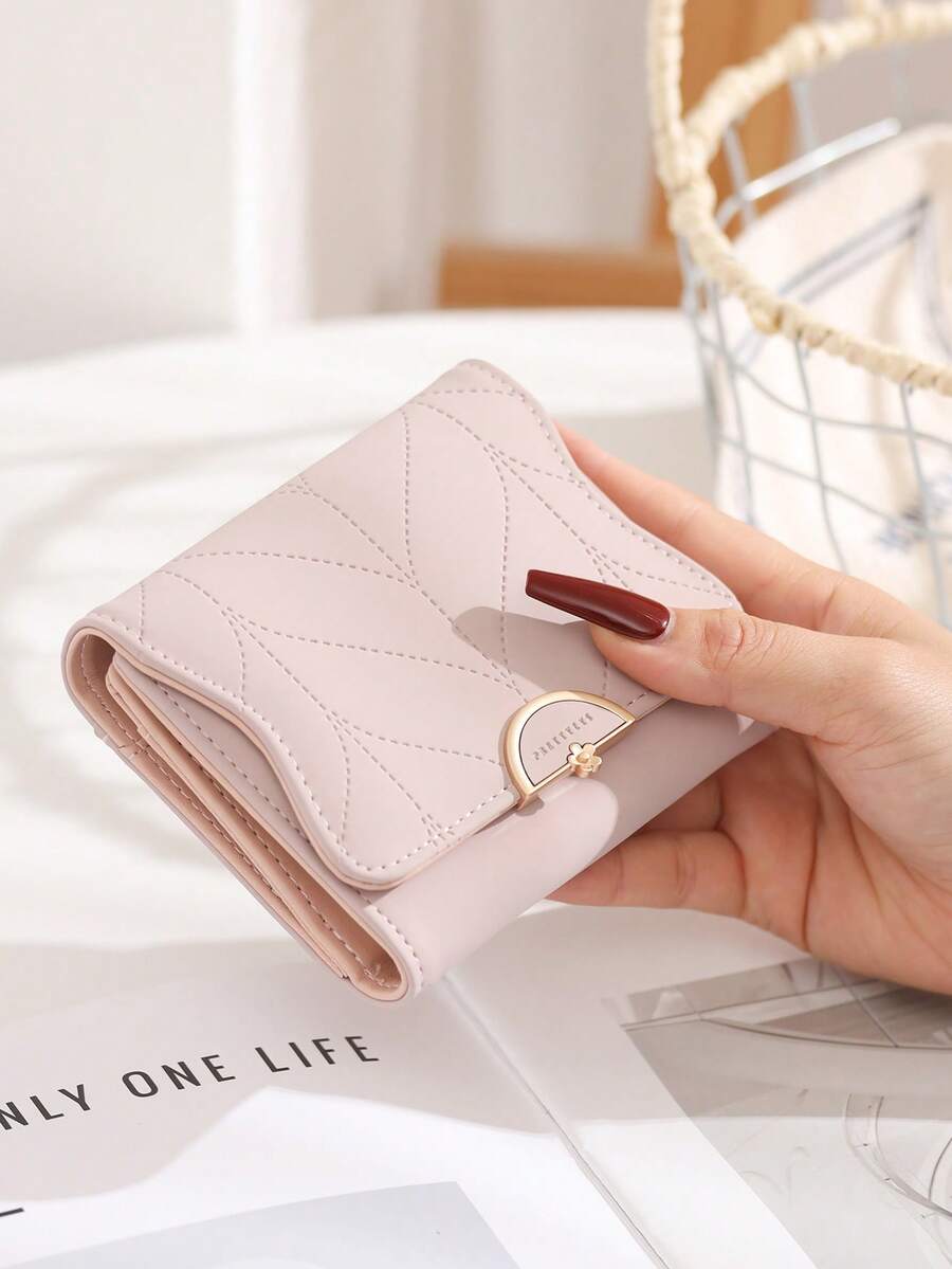 Popular Short Wallet Multi-Functional 70% Off Bag Student Coin Zipper Wallet Multi-Card Slot ID Card Storage Bag Daily Travel Short Wallet