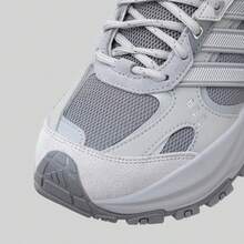 Adidas SHADOW FEVER "After-Work Shoes" Stable Cushioning Thick Sole Mesh Chunky Sneakers JR0042 - Light Grey - View 6