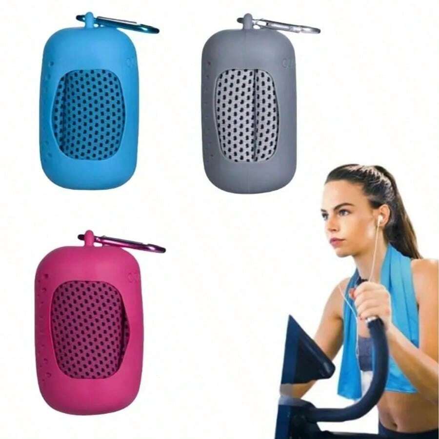 3-Pack Quick-Dry Microfiber Sports Towel For Gym - Multicolor - View 1