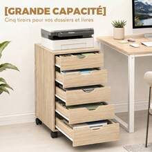 HOMCOM classeurs - Taupe - Voir 4