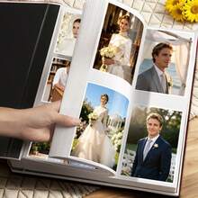 Extra Large Capacity, Horizontal And Vertical Slot Design, 6 Inch Can Store 600 Photos, Group Photos, Couple Anniversary Travel, Family Outings, Backyard Life - 1PC - View 5