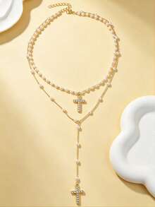 Y-Style, Adjustable Length, Fashionable For Women, Suitable For Daily Wear, Shopping,Photo Shoots - Gold - View 3