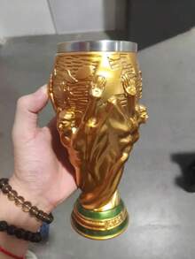FIFA Hercules Cup Shaped Beer Mug, 3D Embossed Replica, Bar Watching Party Living Room Desktop Decor, Sports Atmosphere Decoration, Football Fan Gift, Exquisite Design With Strong Visual Appeal - Multicolor - View 9