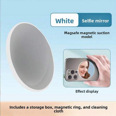 Magnetic Self‑Portrait Mirror Portable Rear Camera Selfie Mirror For Smart Phone