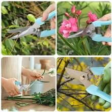 1pc Gardening Shears, Flower Scissors Set, Pruning Shears, Gardening Tools, Suitable For Shrubs, Roses And Fruit Trees, Can Be Used In Flower Shops, Yards And Orchards - Pruning Shears - View 6