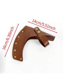 1pc Outdoor Camping Hand Axe PU Leather Protective Cover, Portable Wilderness Wood Chopping Tool Protective Cover, Camping Survival Tool Vintage Viking Axe Protective Cover - A - View 5