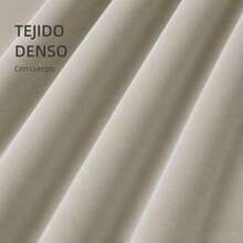 POLIGONO Curtains - Camel - View 6