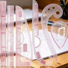 6pcs Pattern Grading Ruler Set Curve Cutting Tailoring Sewing - Variants - View 12