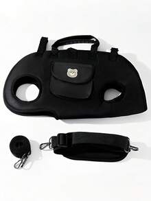 Multifunctional 3 In 1 Dog Harness Bag With Storage Pocket, Portable Handheld Crossbody Pet Carrier Vest For Small Dogs Walking Travel - Multicolor - View 15