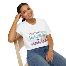 OK Lyrics T-Shirt, 90s Music Fan Tee - 白色 - 查看 6
