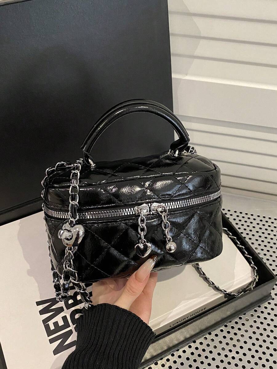 New Fashion Classic Large Multi-Functional PU Waterproof Fabric Quilted Women's Handbag