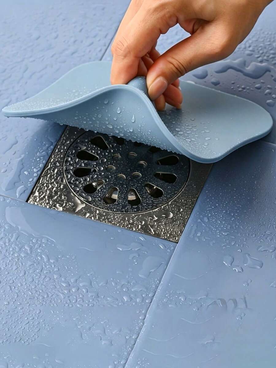 1/2 Set Reusable Drain Hole Covers, Suitable For Shower, Bathtub, Bathroom, Sink, Kitchen, Laundry Room, Fits Standard Size Drain Holes, Easy To Install And Clean