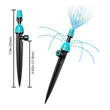 Adjustable 2-In-1 Drip Irrigation Emitter, Quick Connect Components, Easy To Connect Irrigation Pipes, Suitable For Specific 6mm Irrigation Hoses In Gardens, Lawns, And Raised Beds. - A - View 4