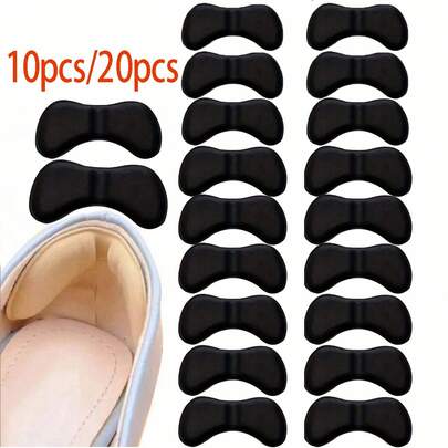 10pcs/20pcs Comfortable Soft Anti-Chafing Heel Pads, Anti-Slip Heel Grips