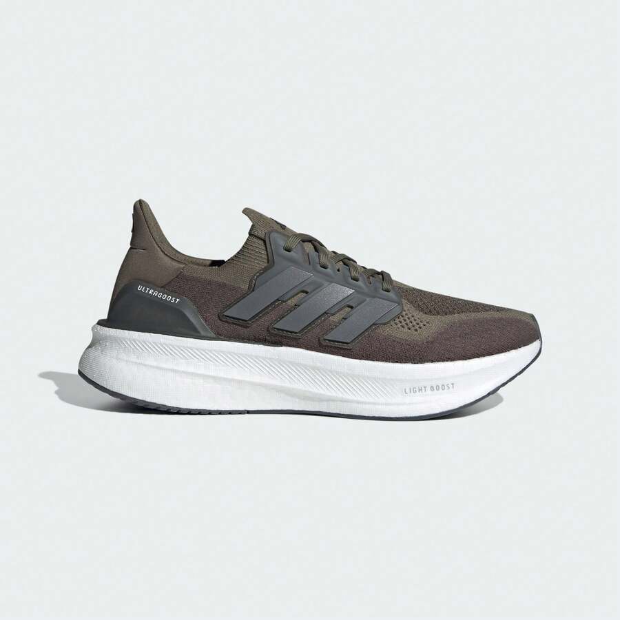 Adidas ULTRABOOST 5 超輕量透氣吸濕排汗跑步鞋 ID8815 - 深灰色 - 查看 1