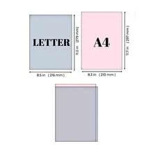 Glossy Inkjet Photo Paper, 100 Sheets Brochure Paper, 30lb/115gsm Photo Paper For Inkjet Printer With Dye Ink For Custom Chip Bag Party Favors - 100 Sheets - View 2