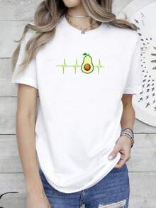Women T-Shirts - 白色 - 查看 1
