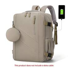 myco bags 航空機艙登機背包附組合鎖，40x30x20CM符合Ryanair標準，輕量女款旅行背包，簡約清新風格中學生旅行袋，大容量男款旅行袋，筆電登山背包 - 彩色 - 查看 16