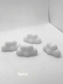Cloud Photo Holder, Cloud Shaped Photo Display Clip, Minimalist Memory Photo Frame Decor, Nursery Desktop Decoration - Photo Card - View 10