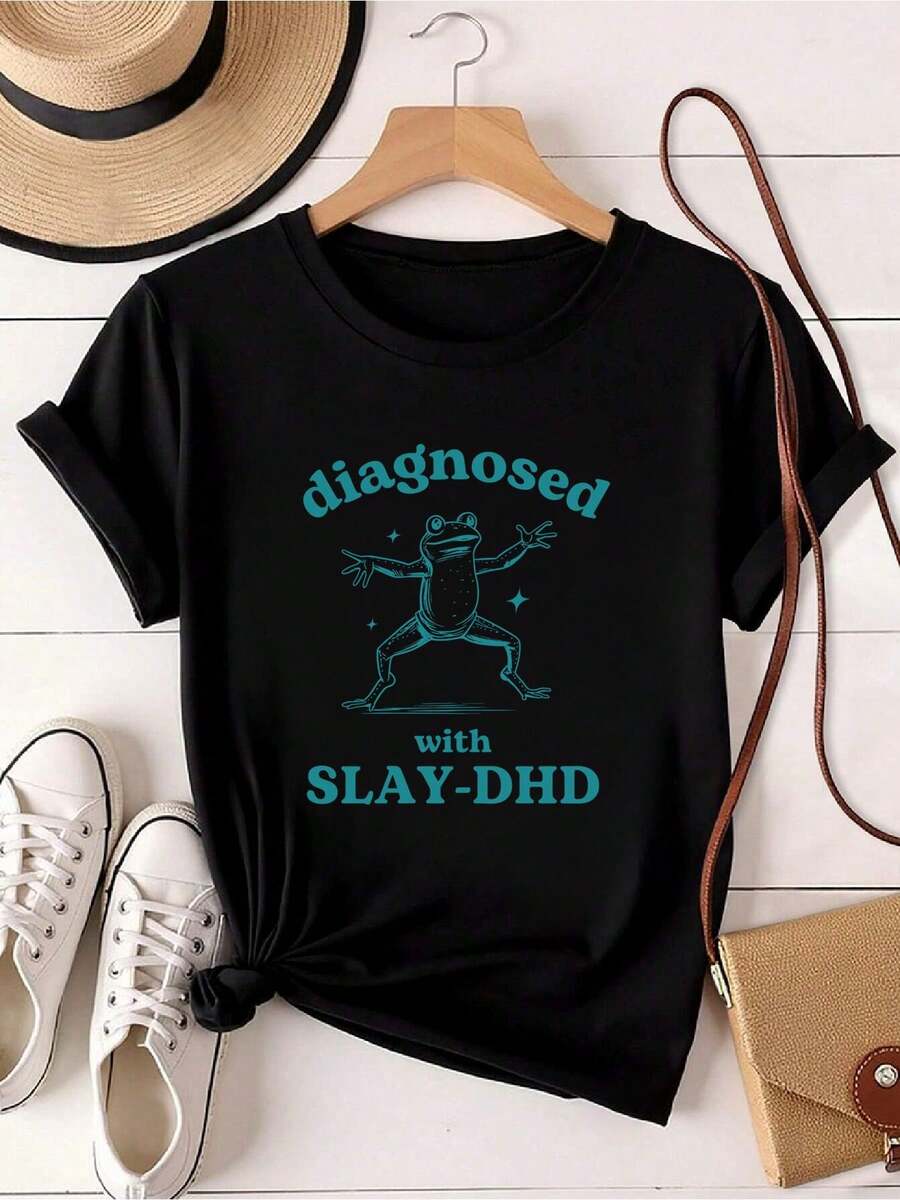 Women T-Shirts - 黑色 - 查看 1