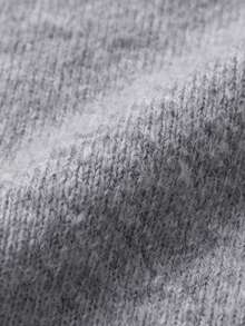 SEREN Women's New Round Neck Long Sleeve Knit Cardigan, Autumn/Winter Casual Minimalist Sweater Jacket, Suitable For Daily Wear And Going Out - Grey - View 10